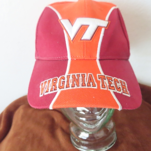 NCAA Twins Enterprise Virginia Tech Mens Hat Cap One Size Adjustable velcro - Picture 2 of 7